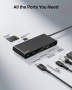 Belkin, INC024ttBK-BX, hub USB 3.0 de 8 puertos, alimentado