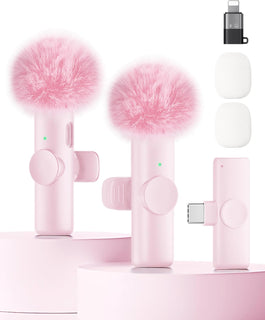Micrófono inalámbrico para iPhone, iPad y teléfono Android, paquete...