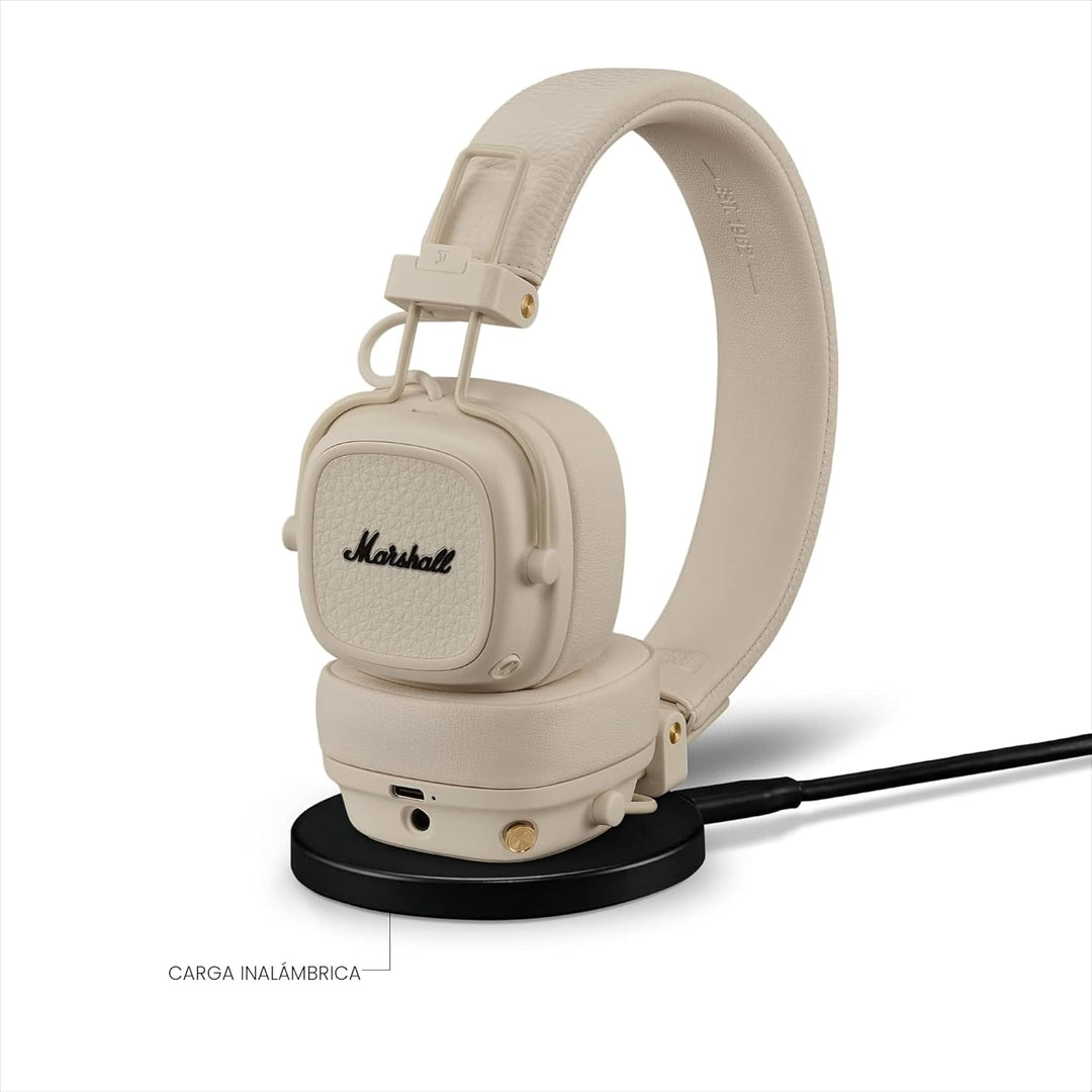 Marshall Major V - Auriculares inalámbricos con Bluetooth para uso...