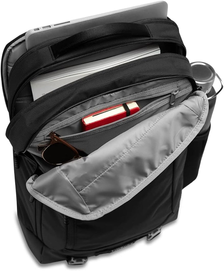 Timbuk2 Authority Mochila para laptop Deluxe, Eco Negro Deluxe