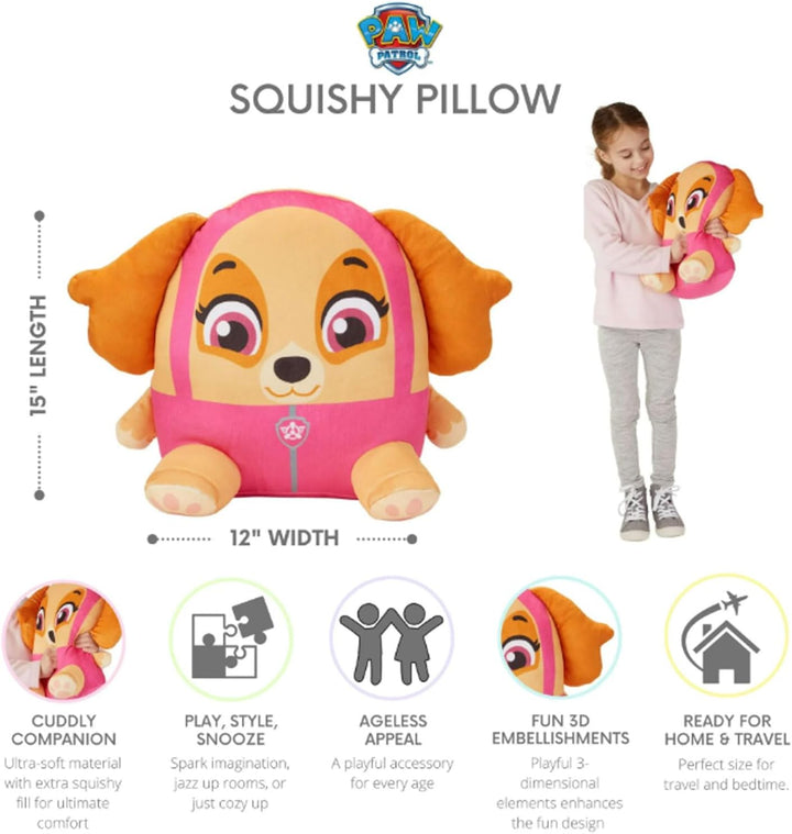 Paw Patrol Franco Kids Skye - Almohada blanda para niños
