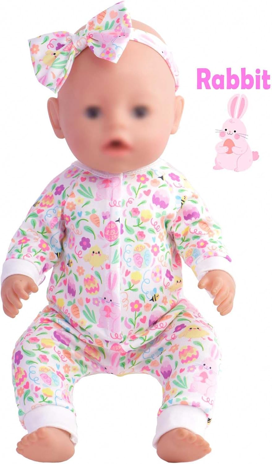 Sweet Dolly Juego de 5 accesorios para muñecas de bebé, ropa y diad...
