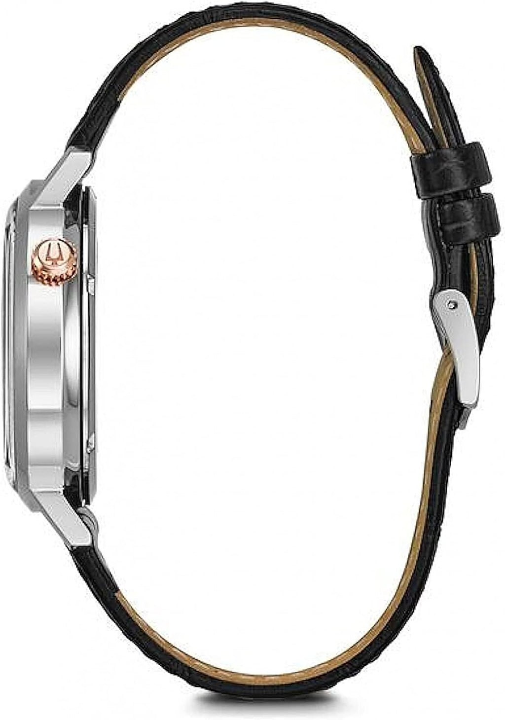 Bulova - Reloj Aerojet automático de 3 manecillas para hombre, apertura con vista interior, reserva de energía de 40 horas, cristal mineral doble curvado,41 mm