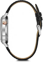 Bulova - Reloj Aerojet automático de 3 manecillas para hombre, apertura con vista interior, reserva de energía de 40 horas, cristal mineral doble curvado,41 mm