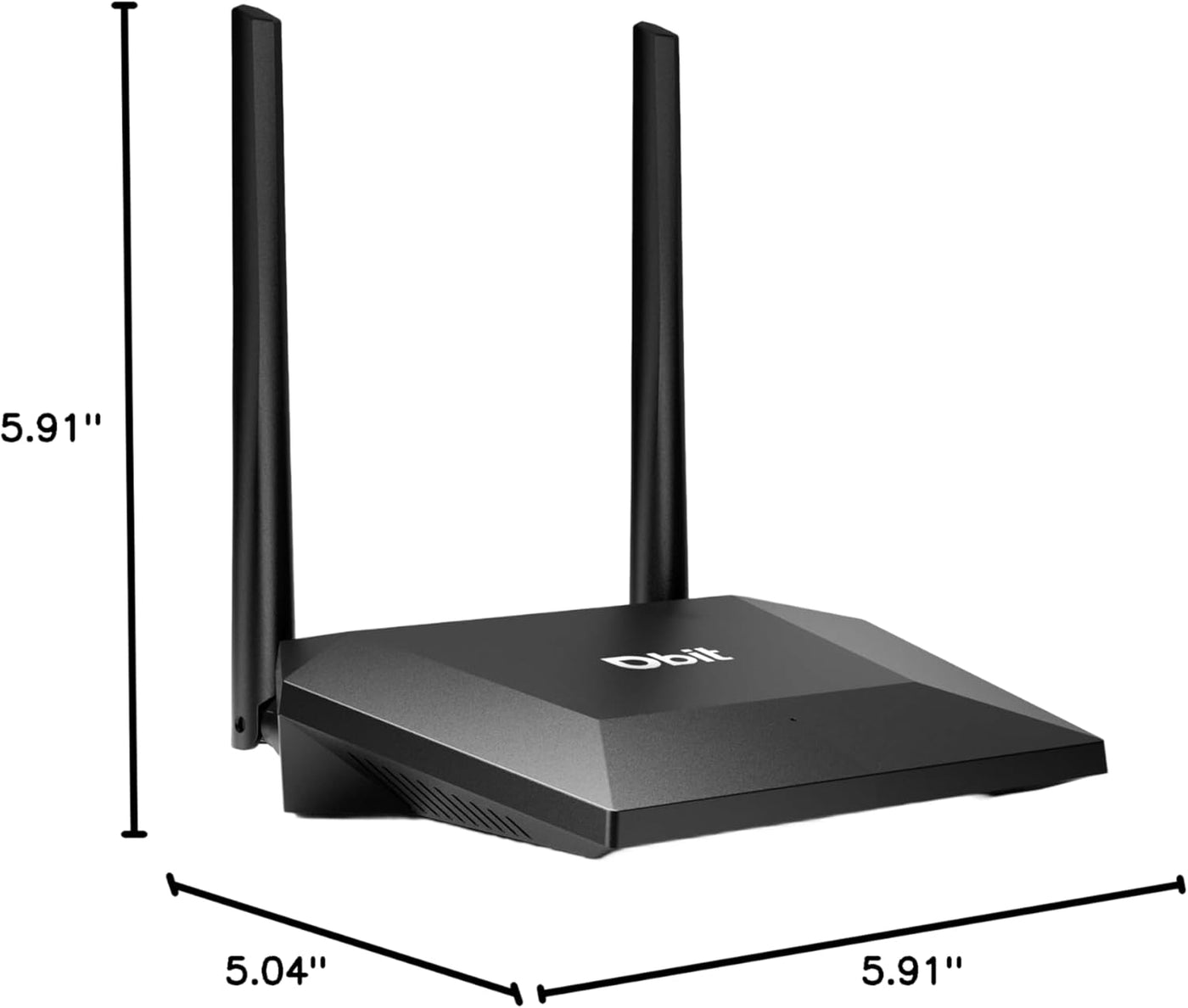 DBIT N300 2.4GHz - Router WiFi con modo repetidor inalámbrico WISP,...