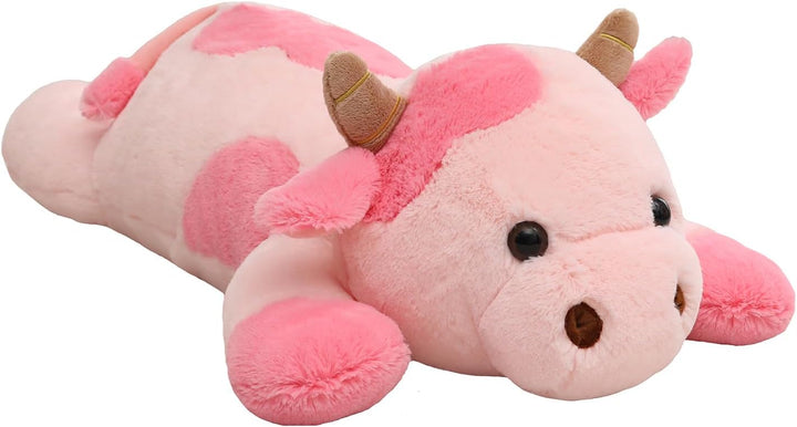 YESGIRL Animales de peluche con peso de vaca de 25.6 pulgadas, 5 li...
