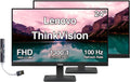 Lenovo ThinkVision Monitor FHD IPS de 24" con frecuencia de act...