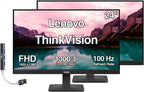Lenovo ThinkVision Monitor FHD IPS de 24" con frecuencia de act...