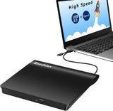 Duplicador de Discos Unidad de DVD Externa USB 3.0 Tipo C CD DVD Po...