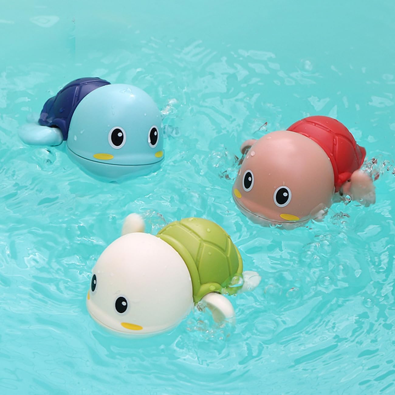 SEPHIX - Juguetes de baño a cuerda regalos para bebés