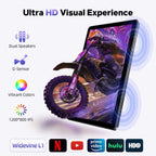 MENTUME Tablet de 10 pulgadas, tabletas para juegos Android 15