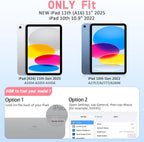 Funda infantil para iPad (A16) de 11ª generación de 11 pulgadas 2025, iPad de 10.9 pulgadas 2022 con protector de pantalla integrado, duradero, a prueba de golpes, ligera, con mango para i Pad