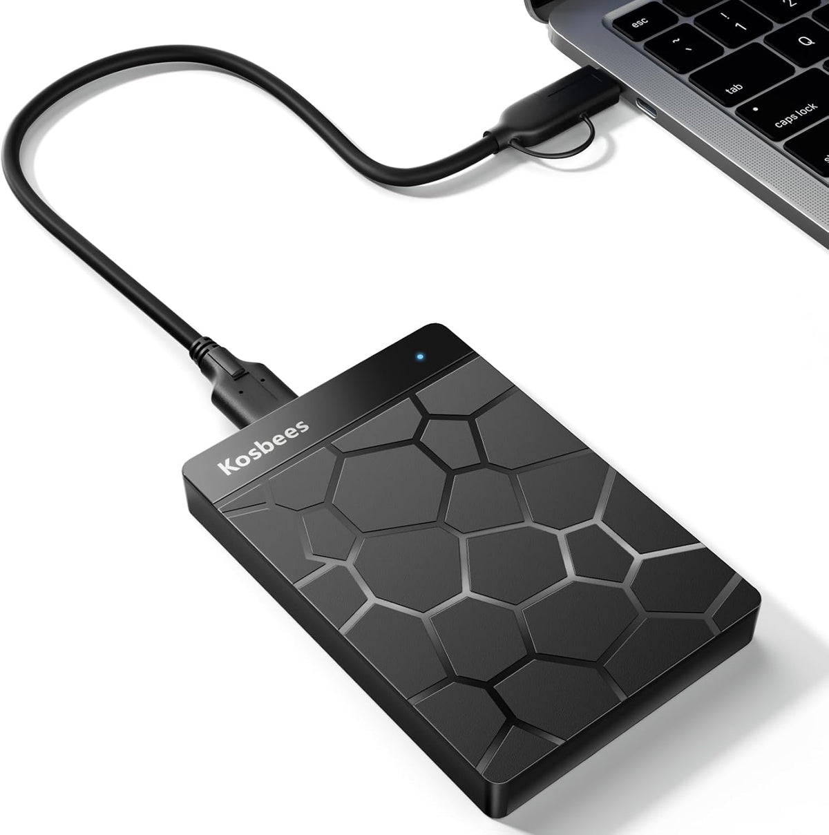 Kosbees - Discos duros externos de 1 TB, disco duro portátil para W...