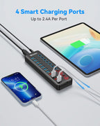 WENTER, 7401, hub USB 3.0 de 11 puertos, alimentado, adaptador 12V/3A