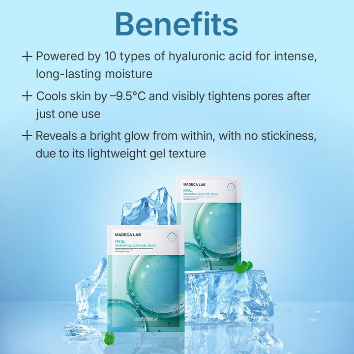 CENTELLIAN 24 Madeca Lab Hyal Waterfull Gel Mask (mascarilla de gel...
