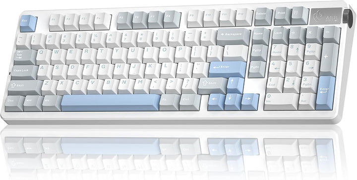 CORBOBO LEOBOG A98-96% Teclado mecánico inalámbrico, trimodo BT5.0\...
