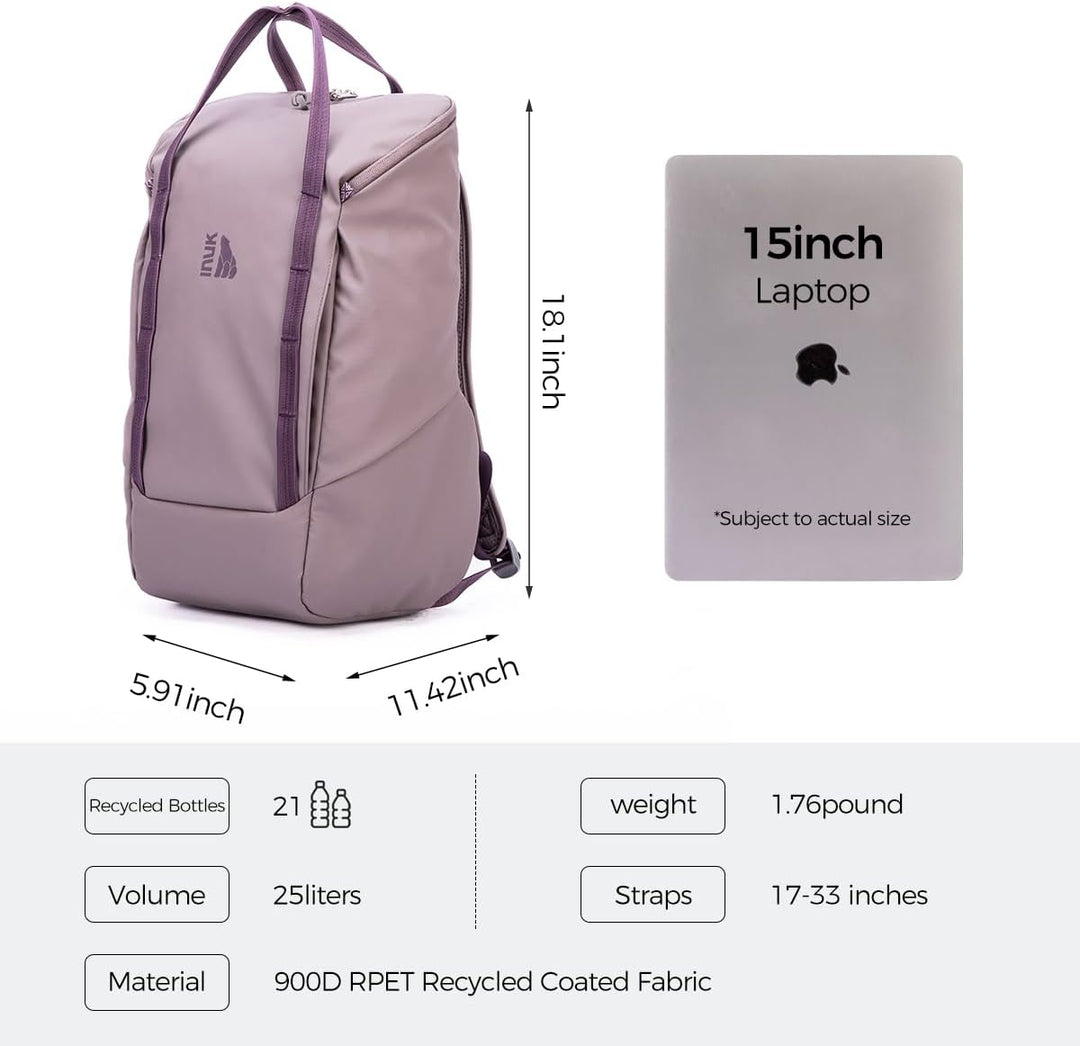 INUK Mochila para laptop para estudiantes universitarios y trabajo,...