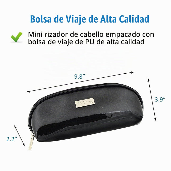 FARI Kit de rizador de pelo de viaje y mini plancha plana 2 en 1, j...