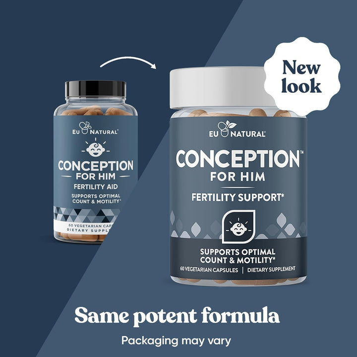Concepción para él - Suplementos de fertilidad para hombres, apoyo...