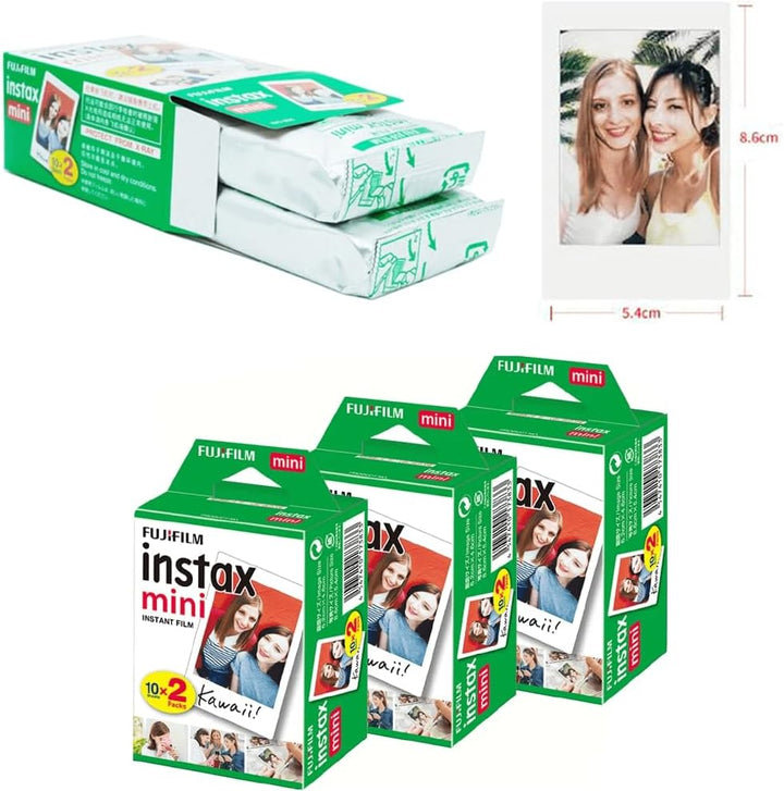 Fujifilm Instax Mini Película Instantánea de Luz Diurna ISO 800, 3...