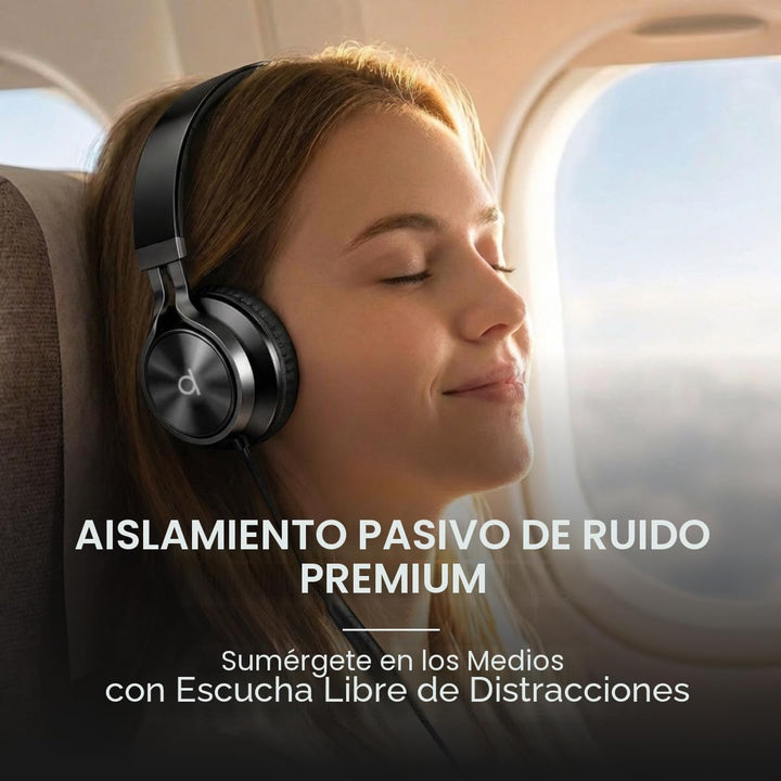 Artix CL750 audífonos plegables con aislamiento de sonido, supraaur...
