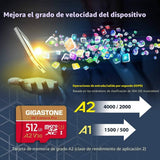 Recuperación de datos de 5 años: tarjeta micro SD de 512 GB, cámara...