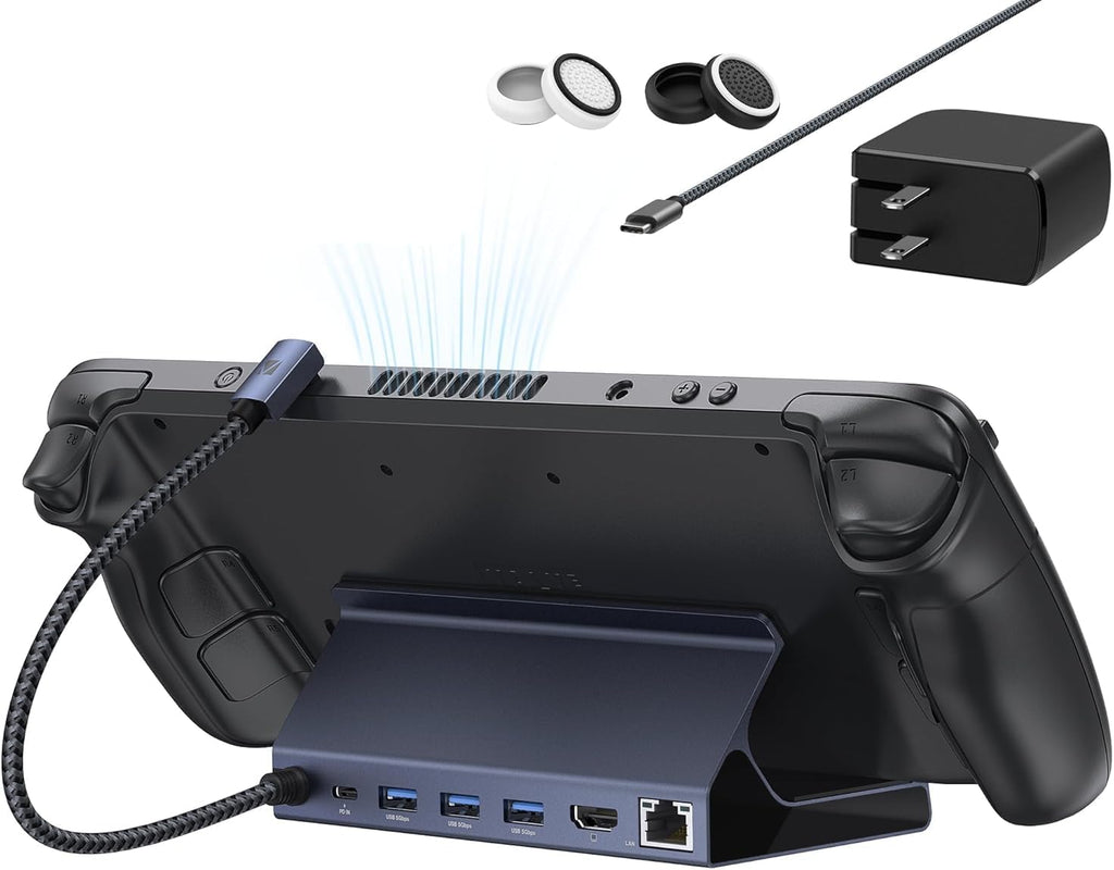 iVANKY Base de cubierta de vapor 4K @144Hz, para ASUS ROG Ally X/Legion Go