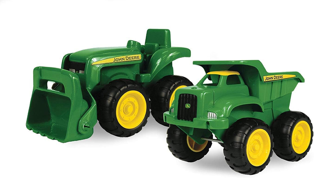 John Deere Juego de vehículos incluye camión volquete de