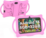 BYANDBY Tablet 2025 para niños, tablet Android 14 de 7 pulgadas par...