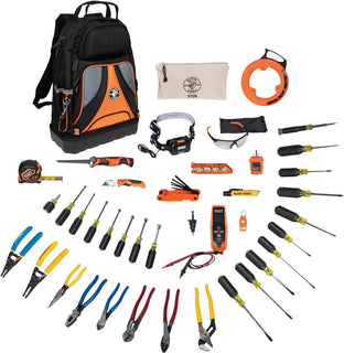 Klein Tools El kit de herramientas manuales 80141 incluye alicates,...