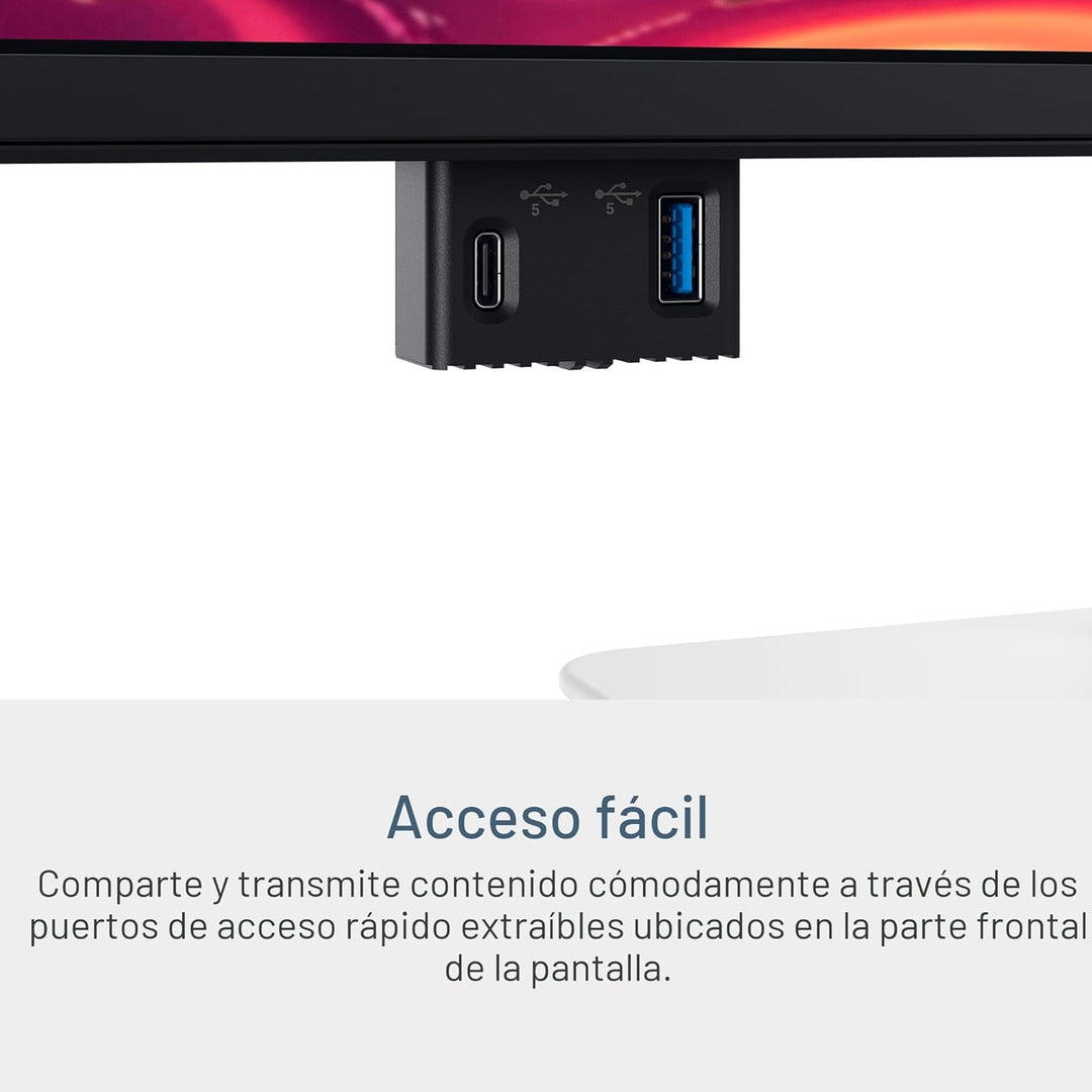 Dell Monitor USB-C 27 Plus 4K - S2725QC - Pantalla 4K de 27 pulgada...