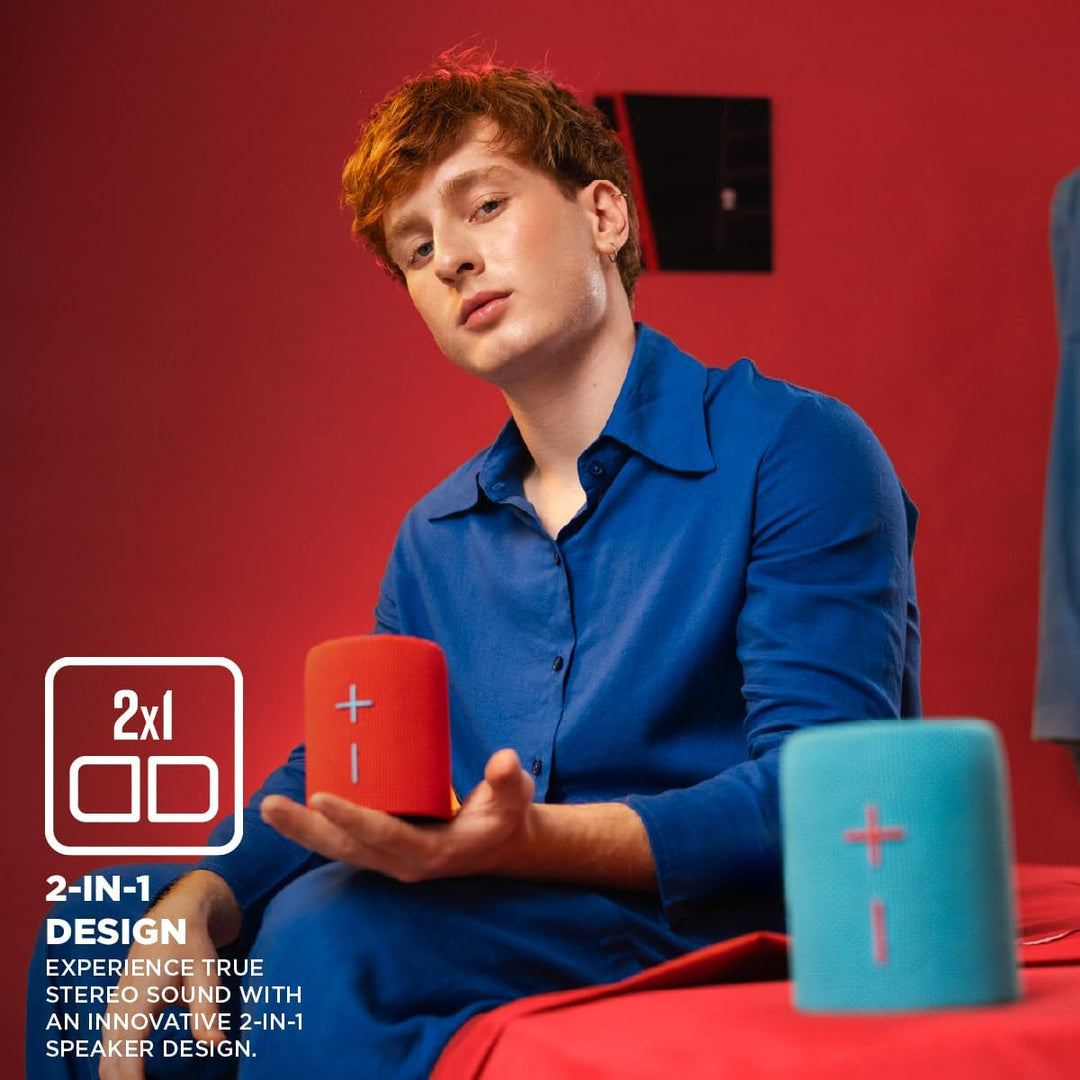 Stromberg - Mini altavoz Bluetooth portátil 2 en 1, potencia de 10...