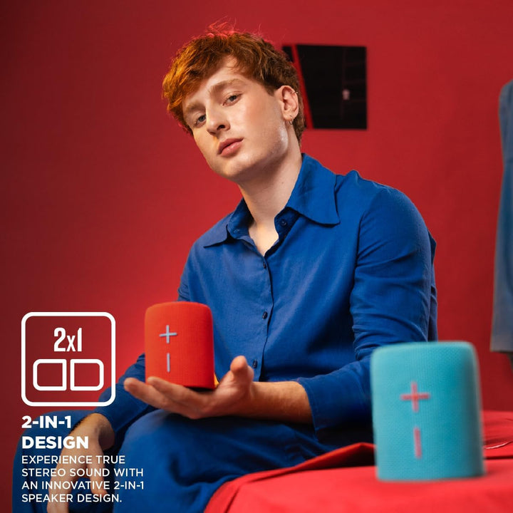 Stromberg - Mini altavoz Bluetooth portátil 2 en 1, potencia de 10...