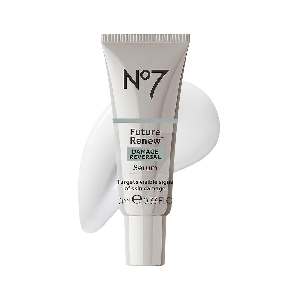 No7 Future Renew - Suero facial de reversión de daños para piel rad...