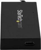 StarTech.com, HB30A3A1CFB, hub USB 3.0 de 4 puertos, alimentado, adaptador 5V/0.9A