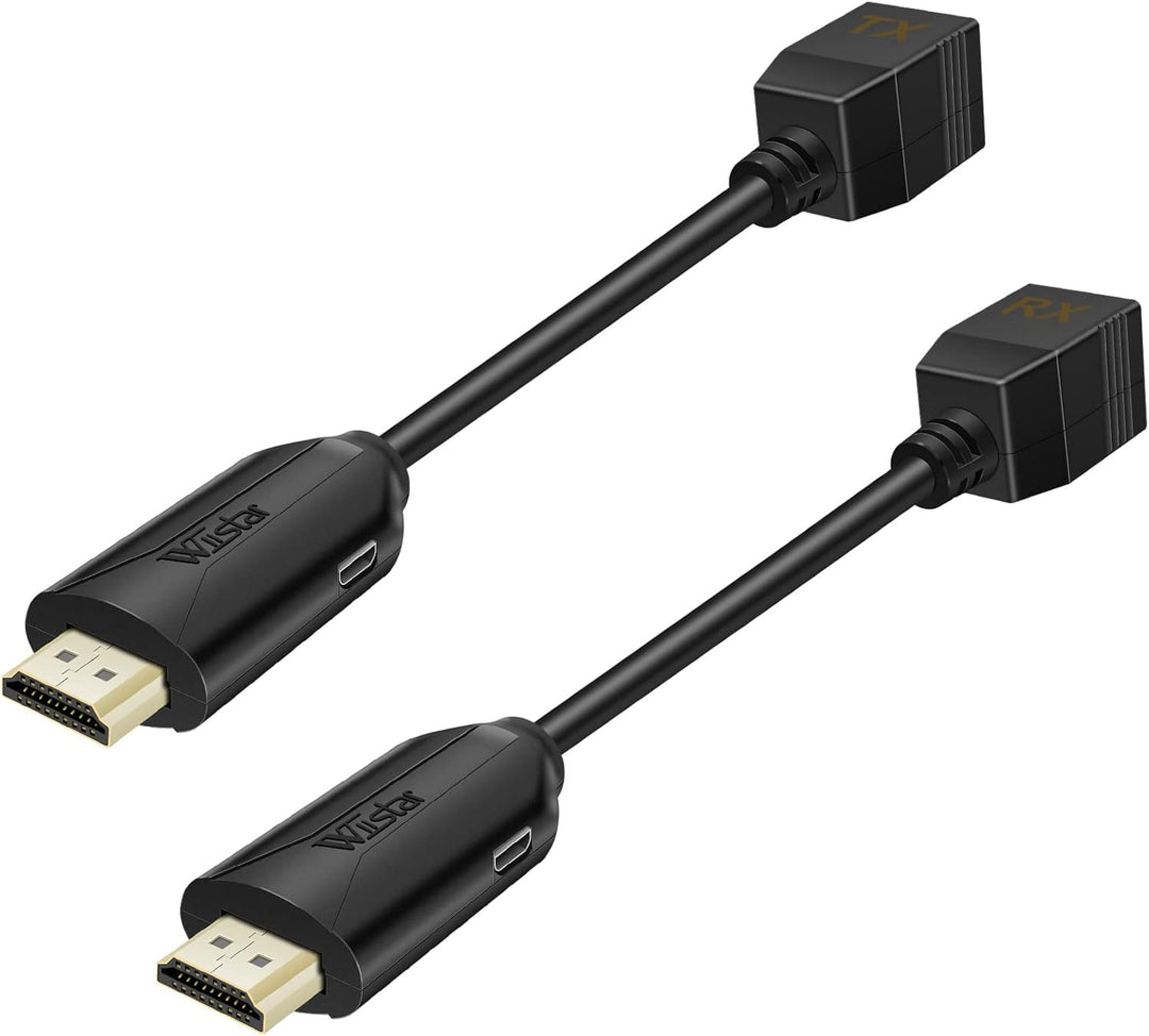 Wiistar Extensor HDMI sobre Cat5e/6 HDMI a RJ45 Extensor