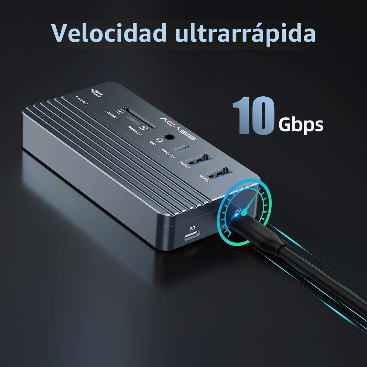 ACASIS, AC-CM073, hub USB 3.1
