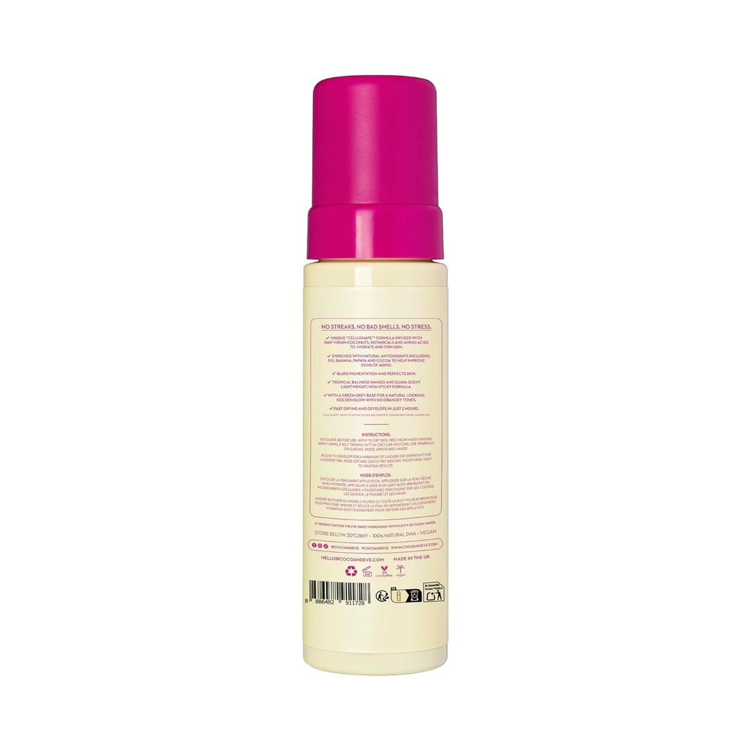 Coco &amp; Eva Self Tanner Mousse Kit - Mousse de bronceado natural...