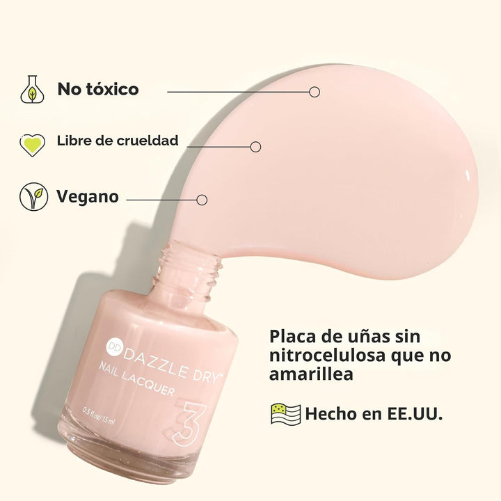 Dazzle Dry recubrimiento de base de uña | Paso 4 del sistema de 4 p...