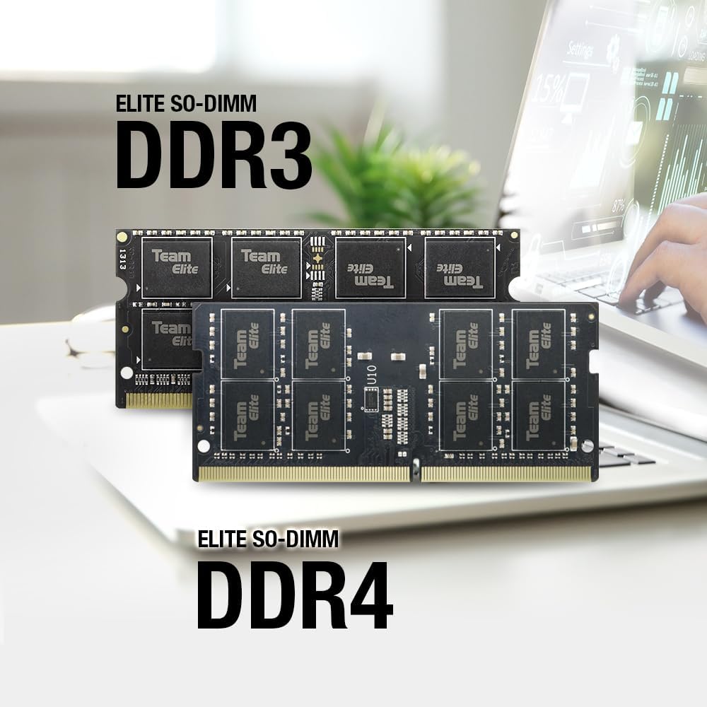 TEAMGROUP Elite DDR4 8GB Single 3200MHz PC4-25600 CL22 (2933MHz o 2...