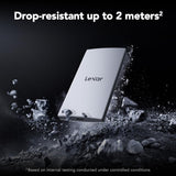 Lexar SSD externo ES3 de 2 TB, lectura de hasta 1050 MB\/s, expansi...