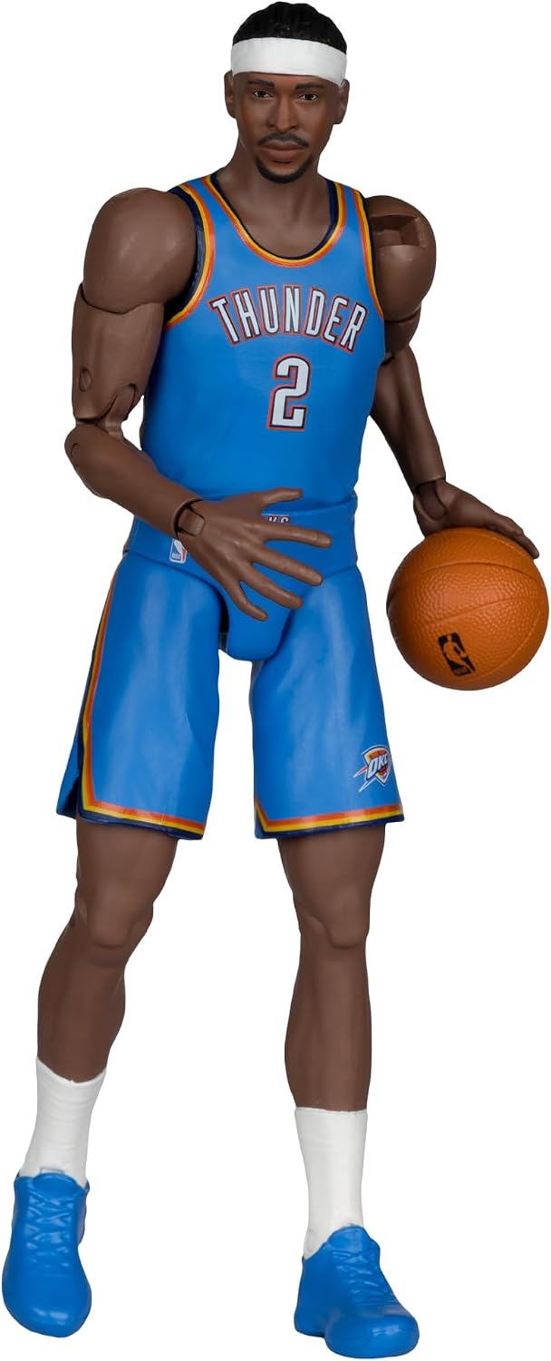 McFarlane Toys - NBA Shai Gilgeous-Alexander (Oklahoma City Thunder) Figura de acción de 6 pulgadas McFarlane SportsPicks