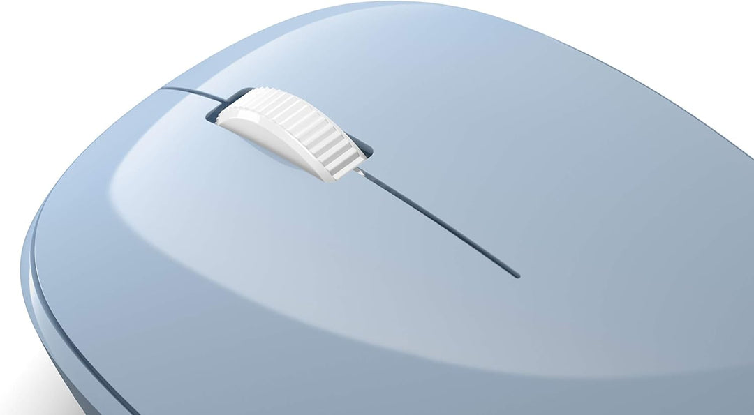 Ratón Bluetooth Microsoft - Azul Pastel. Diseño cómodo, uso para di...
