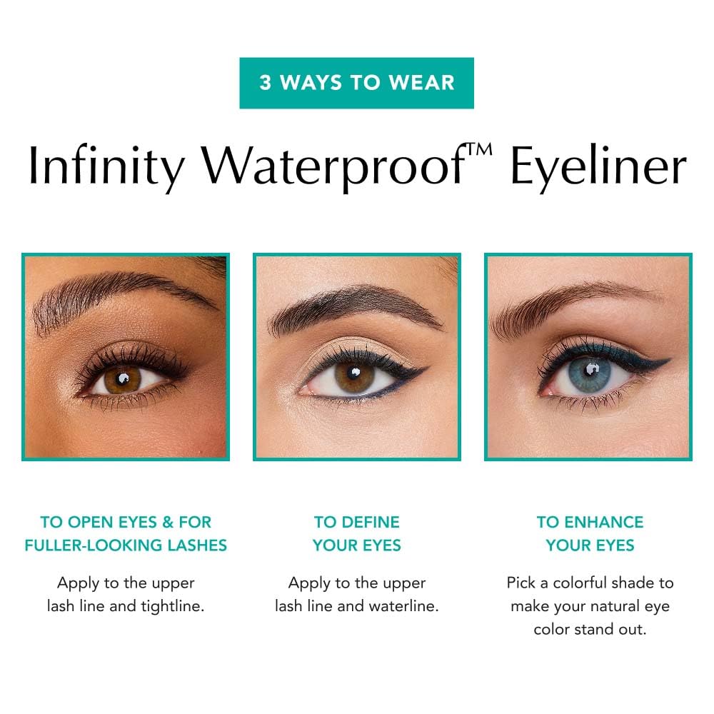Thrive Causemetics Infinity Lápiz delineador de ojos impermeable, c...