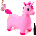 Unicorn Bouncy Animal Hopper | Bounce Ride-en Horse para Toddler 18M+
