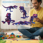 Vantico Dragón impreso en 3D con huesos articulados para