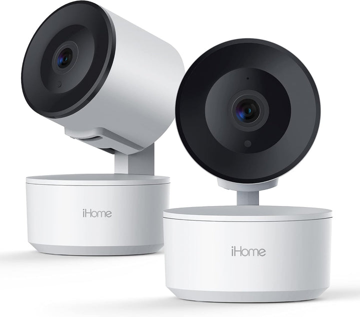 iHome Roto Smart - Cámara de seguridad inteligente WiFi de seguimie...