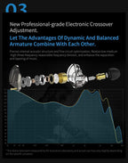 KZ ZSN Pro Dynamic Hybrid Dual Driver - Auriculares intrauditivos, Púrpura sin micrófono