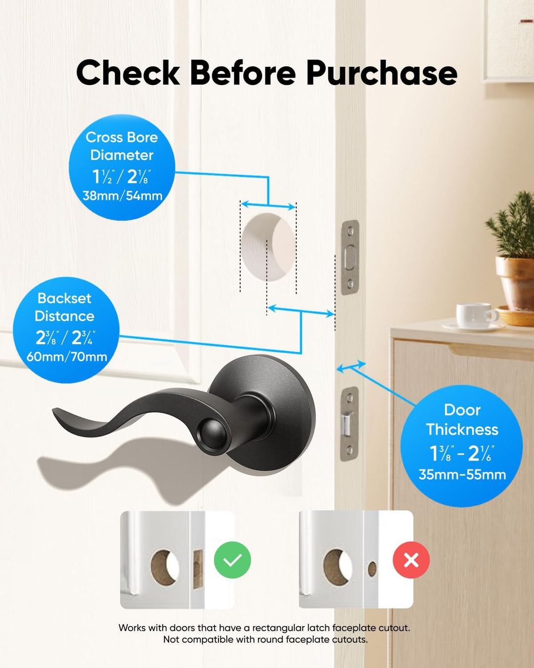 eufy Security Smart Lock C30, cerradura de puerta de entrada sin ll...