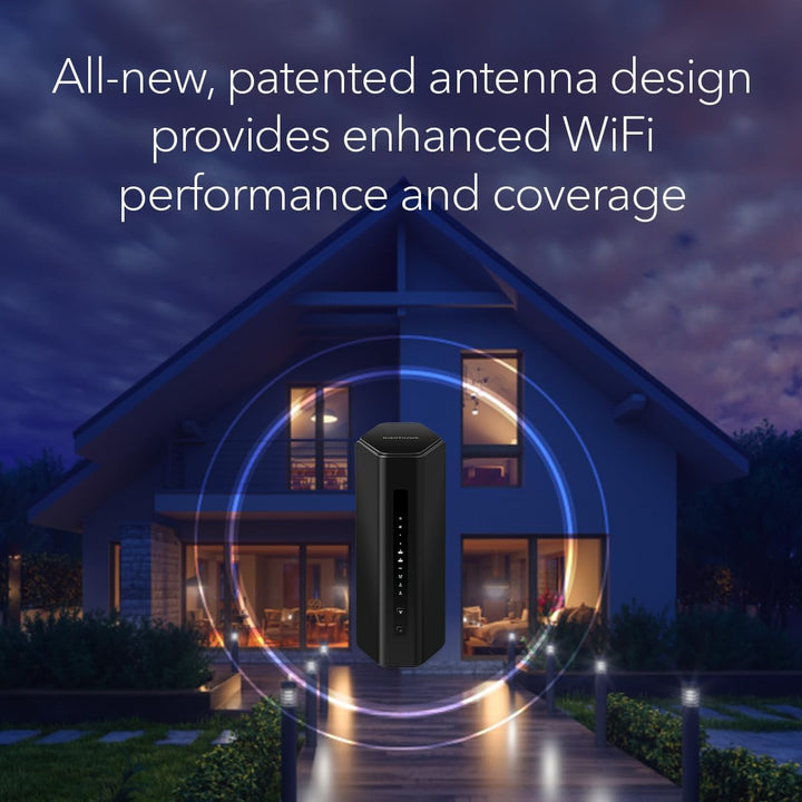 NETGEAR Nighthawk Router WiFi 7 Tri-Band (RS300) - Características...